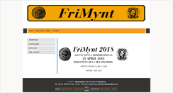Desktop Screenshot of frimynt.se